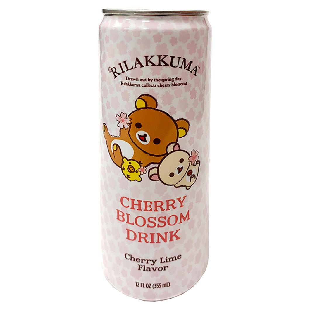 Rilakkuma Cherry Blossom Cherry Lime 12oz Soda