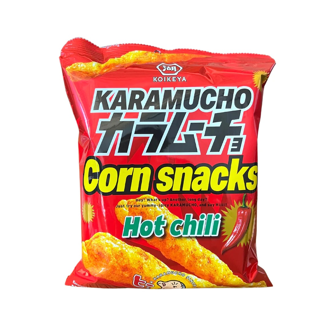Koikeya Karamucho Hot Chili Corn Snacks Hot