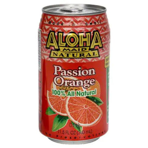  aloha maid passion orange drink (100% all natural