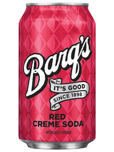 Barq's Red Creme Soda can 350ml