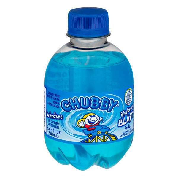 Chubby USA Soda 8.4 oz (250ml) Blueberry Blast