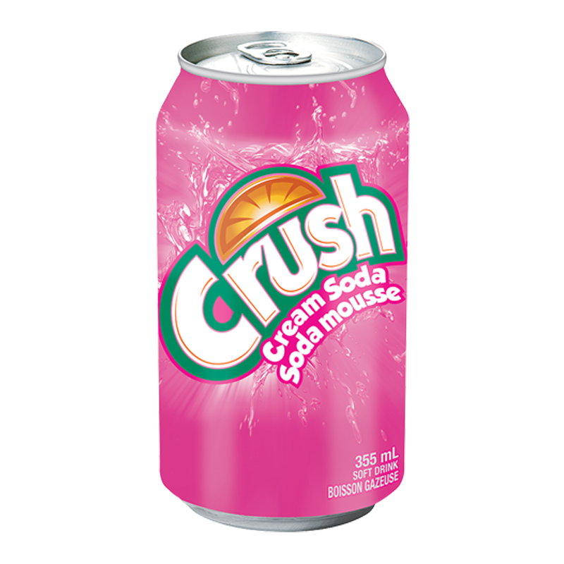 Crush Cream Soda Can (Canada)