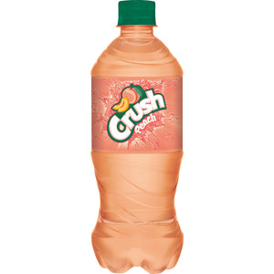 Crush Peach Soda, 20 fl oz