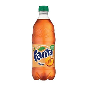 Fanta Peach Soda Bottle - 20 Fl. Oz.