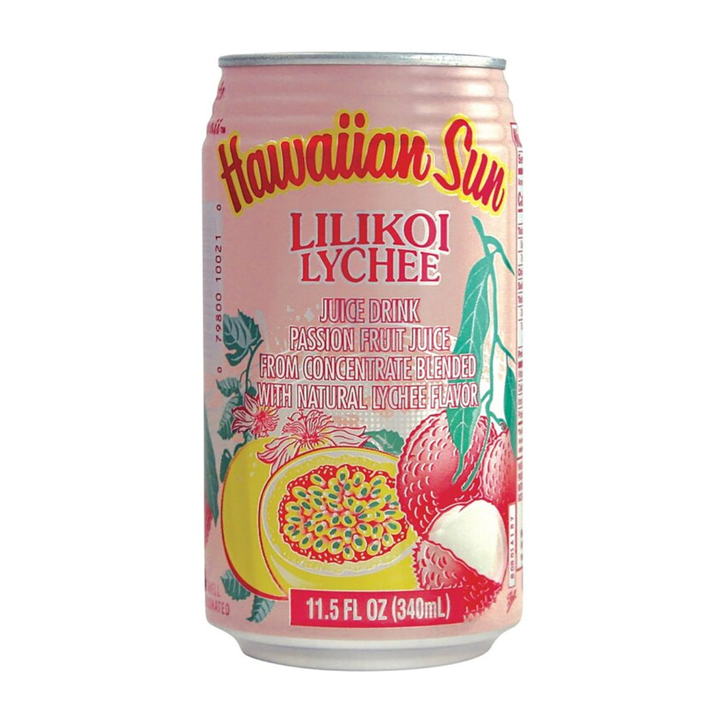 Hawaiian Sun Lilikoi Lychee Juice Drink (340mL)