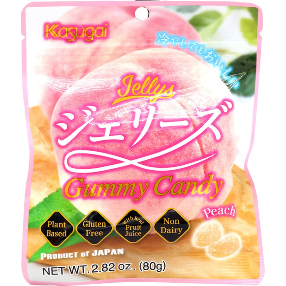 Kasugai Peach Gummy Candy