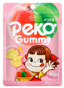 Peko Gummy Candy Peach Flavor