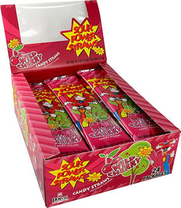 Sour Power Candy Straws (7 Flavors)