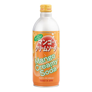 UCC Mango Creamy Ramune Soda 16.6oz (490ml) (Japan)